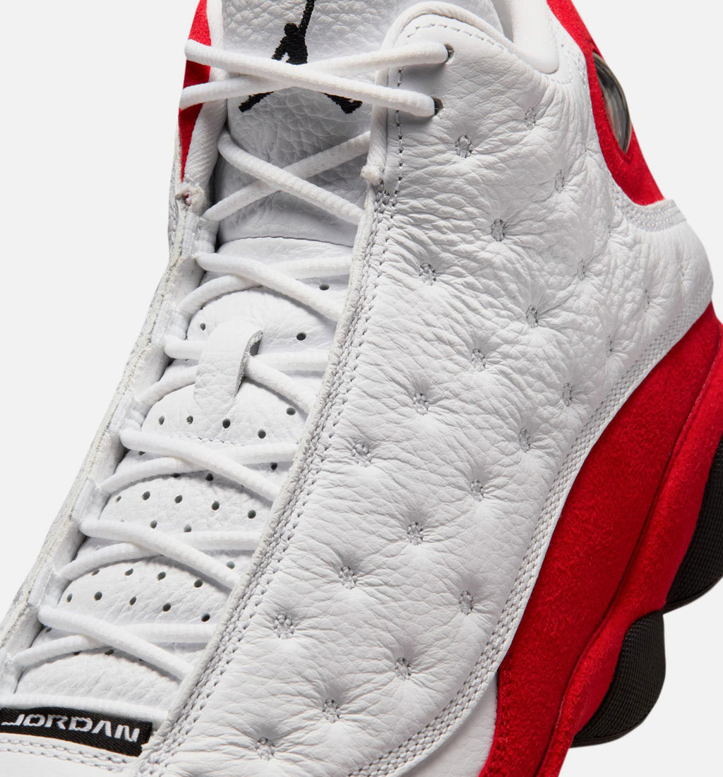 Air Jordan 13 Retro Men's Sneakers – White/University Red