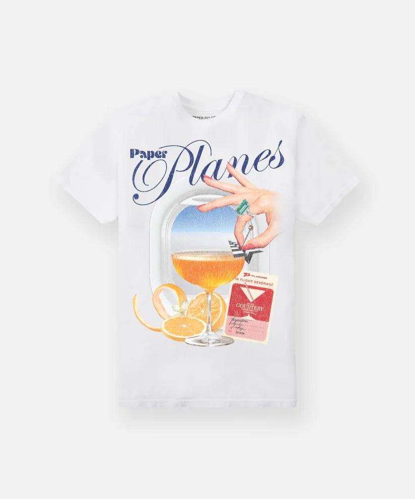 Paper Planes Drink Tee