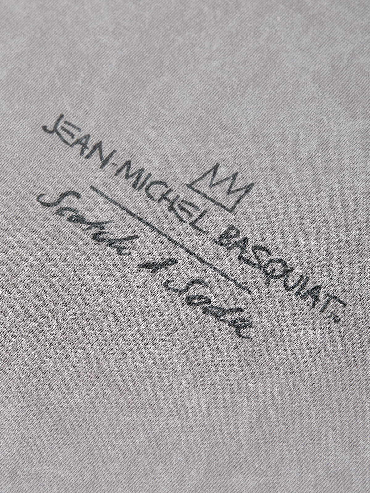 S&S Basquiat Artwork Relaxed Fit Tee
