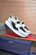 Prada Color-Block Mesh Sneakers