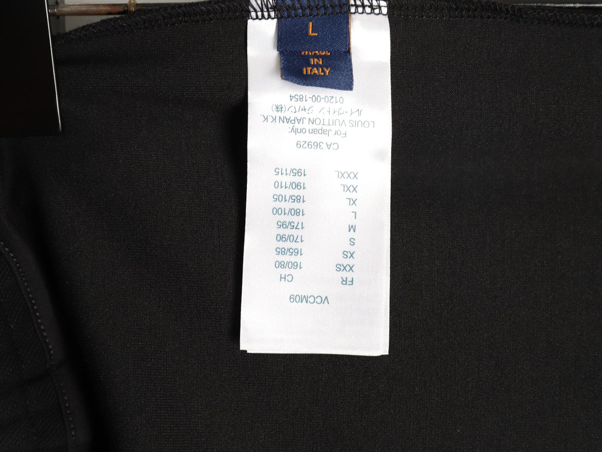 Louis Vuitton Dual-Logo Drawstring Shorts - Black